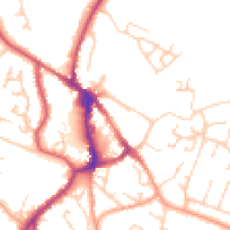 Daytime road noise heatmap for BN27 1BD