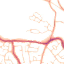Daytime road noise heatmap for BN27 1GN