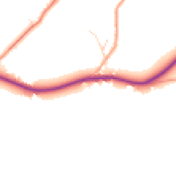 Daytime road noise heatmap for BN27 1PL