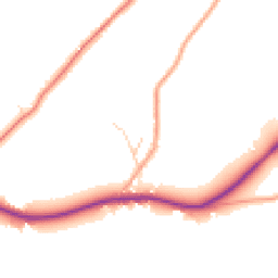 Daytime road noise heatmap for BN27 1QT