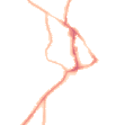 Night-time road noise heatmap for BN27 3BF