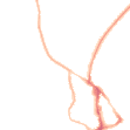 Night-time road noise heatmap for BN27 3BW