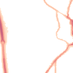 Night-time road noise heatmap for BN27 3EG