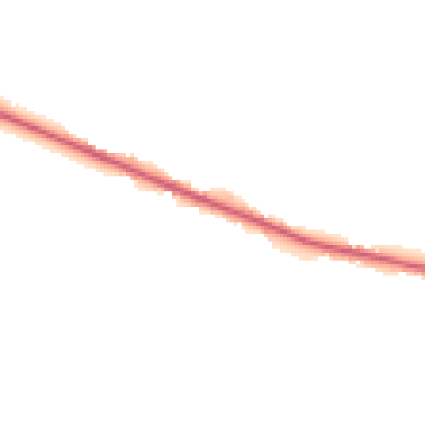 Night-time road noise heatmap for BN27 4BH