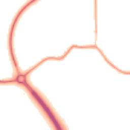 Night-time road noise heatmap for BN27 4EQ
