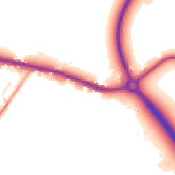 Daytime road noise heatmap for BN27 4GA