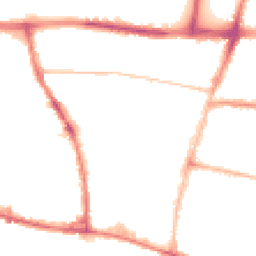 Night-time road noise heatmap for BN41 1GG