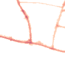 Night-time road noise heatmap for BN41 1LT
