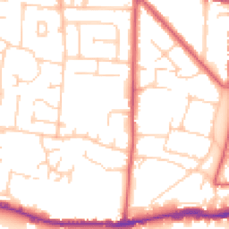 Daytime road noise heatmap for BN43 6YR