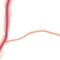 Daytime road noise heatmap for BN5 9LJ