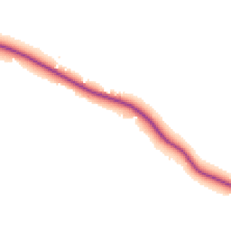 Daytime road noise heatmap for BN5 9RT
