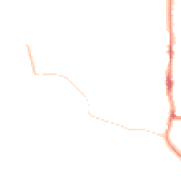 Night-time road noise heatmap for BN5 9TT