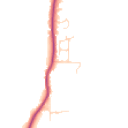 Daytime road noise heatmap for BN5 9XY