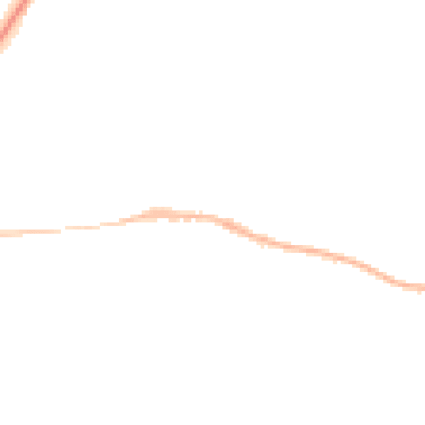 Night-time road noise heatmap for BN6 8AB