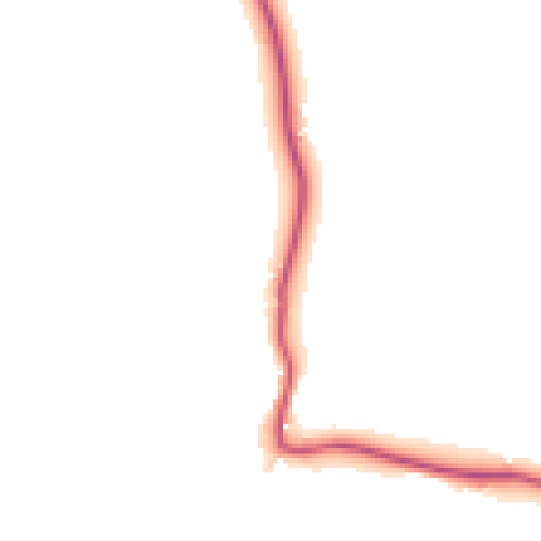 Daytime road noise heatmap for BN6 8RH