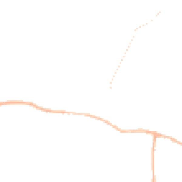 Night-time road noise heatmap for BN6 9UB