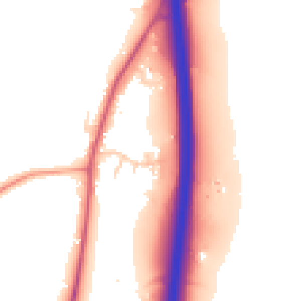 Daytime road noise heatmap for BN6 9XP