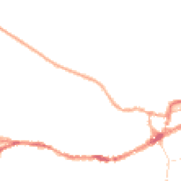 Night-time road noise heatmap for BN7 1BD