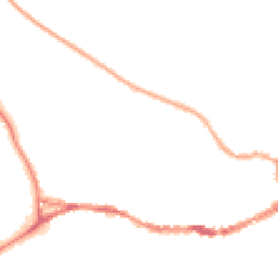 Night-time road noise heatmap for BN7 1BE