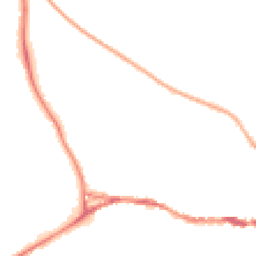 Night-time road noise heatmap for BN7 1BL