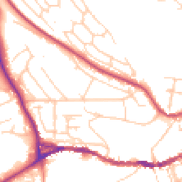 Daytime road noise heatmap for BN7 1BP