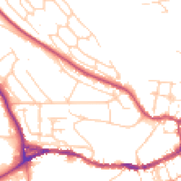 Daytime road noise heatmap for BN7 1BT
