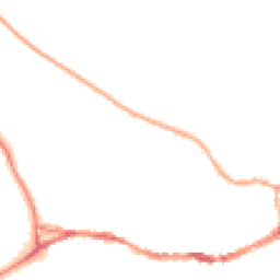 Night-time road noise heatmap for BN7 1BT