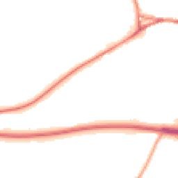 Night-time road noise heatmap for BN7 1ER