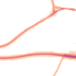 Night-time road noise heatmap for BN7 1LD