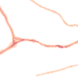 Night-time road noise heatmap for BN7 1SP