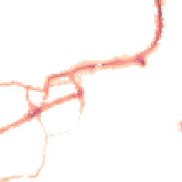 Night-time road noise heatmap for BN7 2AF