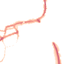 Night-time road noise heatmap for BN7 2AN