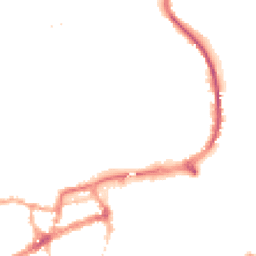Night-time road noise heatmap for BN7 2FY