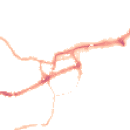Night-time road noise heatmap for BN7 2ND