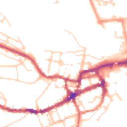 Daytime road noise heatmap for BN7 2PU
