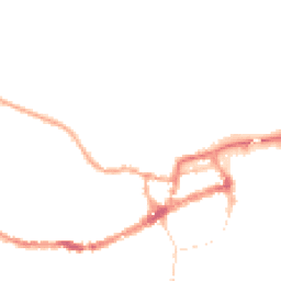 Night-time road noise heatmap for BN7 2PU