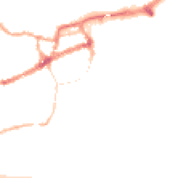 Night-time road noise heatmap for BN7 2SA