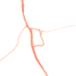 Daytime road noise heatmap for BN7 3HX