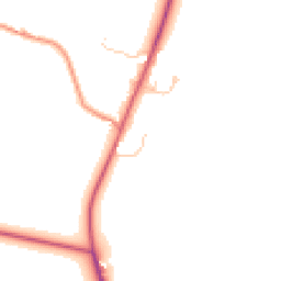 Daytime road noise heatmap for BN7 3PT