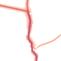 Daytime road noise heatmap for BN7 3QE