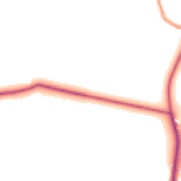 Daytime road noise heatmap for BN7 3QP