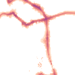 Night-time road noise heatmap for BR1 1DD