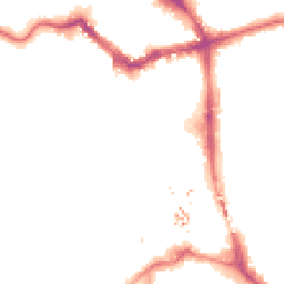 Night-time road noise heatmap for BR1 1EY