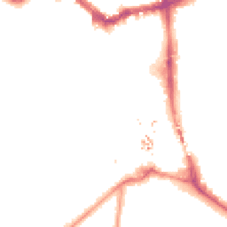 Night-time road noise heatmap for BR1 1HR