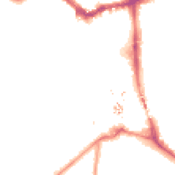 Night-time road noise heatmap for BR1 1HT