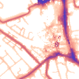 Daytime road noise heatmap for BR1 1HW