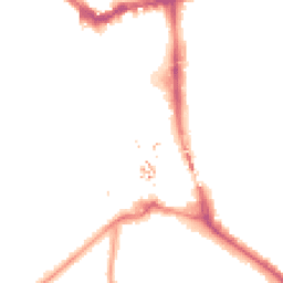 Night-time road noise heatmap for BR1 1LE