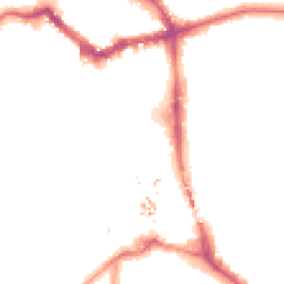 Night-time road noise heatmap for BR1 1LR