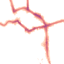 Night-time road noise heatmap for BR1 1NF