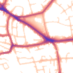 Daytime road noise heatmap for BR1 2GB